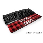 Lumberjack Plaid Keyboard Wrist Rest (Personalized)