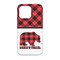 Lumberjack Plaid iPhone 13 Case - Back