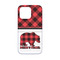 Lumberjack Plaid iPhone 13 Mini Case - Back