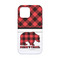 Lumberjack Plaid iPhone 13 Mini Tough Case - Back