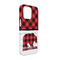 Lumberjack Plaid iPhone 13 Pro Case - Angle