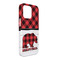 Lumberjack Plaid iPhone 13 Pro Max Case -  Angle