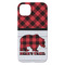 Lumberjack Plaid iPhone 14 Plus Case - Back