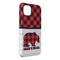 Lumberjack Plaid iPhone 14 Plus Tough Case - Angle