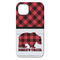 Lumberjack Plaid iPhone 14 Plus Tough Case - Back