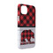 Lumberjack Plaid iPhone 14 Pro Case - Angle