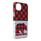 Lumberjack Plaid iPhone 14 Pro Max Case - Angle