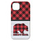 Lumberjack Plaid iPhone 14 Pro Max Tough Case - Back