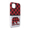 Lumberjack Plaid iPhone 14 Pro Tough Case - Angle