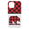 Lumberjack Plaid iPhone 15 Plus Case - Back