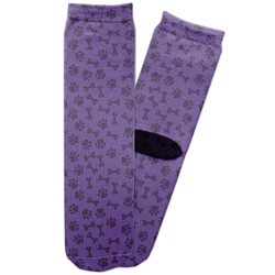 Pawprints & Bones Adult Crew Socks