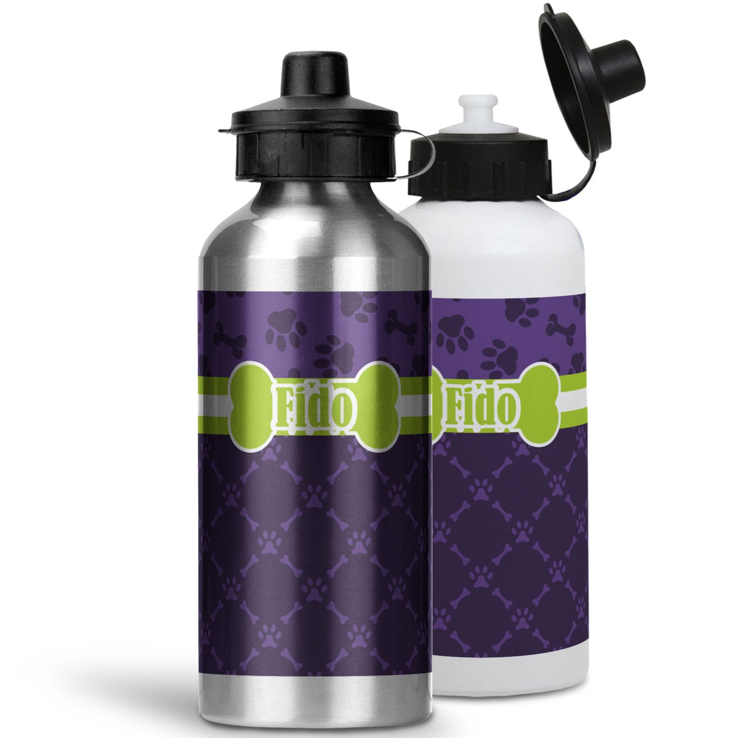 CAMPING BUDDY ALUMINUM CARABINER WATER BOTTLE