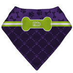 Pawprints & Bones Bandana Bib (Personalized)