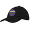 Pawprints & Bones Baseball Cap - Black (Personalized)