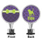 Pawprints & Bones Bottle Stopper - Front and Back