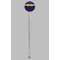 Pawprints & Bones Clear Plastic 7" Stir Stick - Round - Single Stick