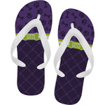 Pawprints & Bones Flip Flops - Small (Personalized)