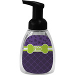 Pawprints & Bones Foam Soap Bottle - Black (Personalized)