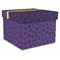 Pawprints & Bones Gift Boxes with Lid - Canvas Wrapped - XX-Large - Front/Main