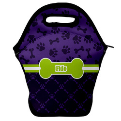 Pawprints & Bones Lunch Bag w/ Name or Text