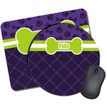 Pawprints & Bones Mouse Pad (Personalized)