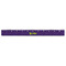 Pawprints & Bones Plastic Ruler - 12" - FRONT