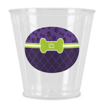 Pawprints & Bones Plastic Shot Glass (Personalized)