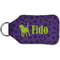 Pawprints & Bones Sanitizer Holder Keychain - Small (Back)