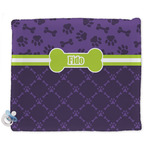 Pawprints & Bones Security Blankets - Double Sided (Personalized)