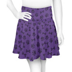 Pawprints & Bones Skater Skirt