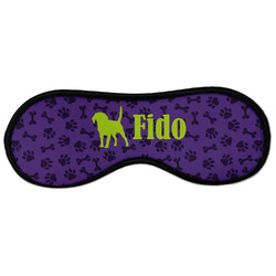 Pawprints & Bones Sleeping Eye Masks - Large (Personalized)