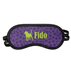 Pawprints & Bones Sleeping Eye Mask - Small (Personalized)