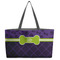 Pawprints & Bones Tote w/Black Handles - Front View