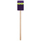 Pawprints & Bones Wooden 6.25" Stir Stick - Rectangular - Single Stick