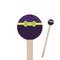 Pawprints & Bones Wooden 7.5" Stir Stick - Round - Closeup