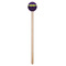 Pawprints & Bones Wooden 7.5" Stir Stick - Round - Single Stick