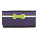 Pawprints & Bones Leatherette Ladies Wallet (Personalized)