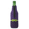 Pawprints & Bones Zipper Bottle Cooler - BACK (bottle)