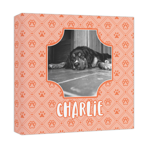 Custom Pet Photo Canvas Print - 12x12