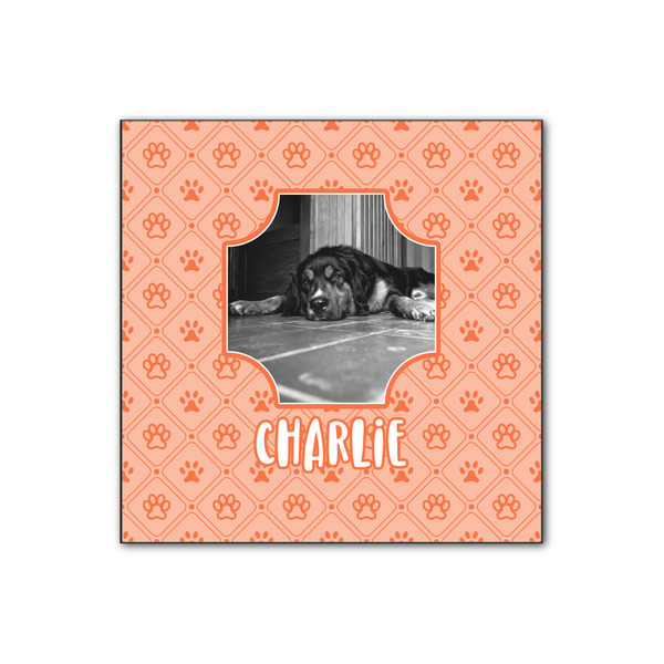 Custom Pet Photo Wood Print - 12x12