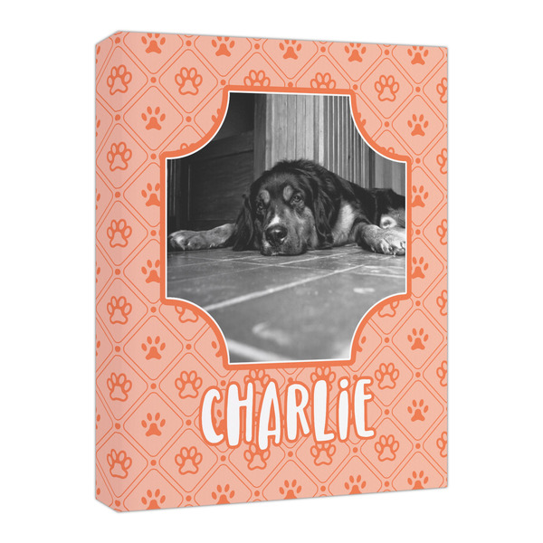 Custom Pet Photo Canvas Print - 16x20