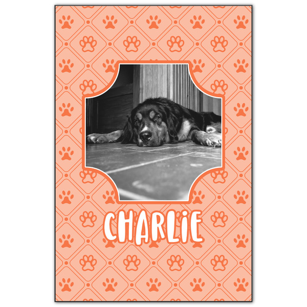 Custom Pet Photo Wood Print - 20x30