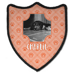 Pet Photo Iron On Shield Patch B