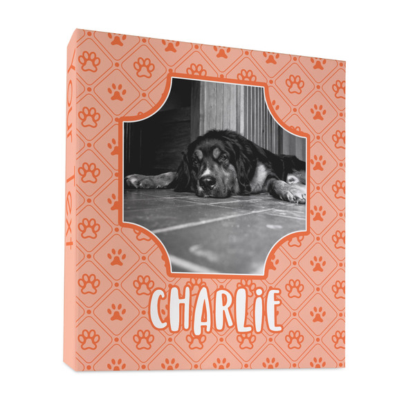 Custom Pet Photo 3 Ring Binder - Full Wrap - 1"