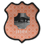 Pet Photo Iron On Shield Patch C