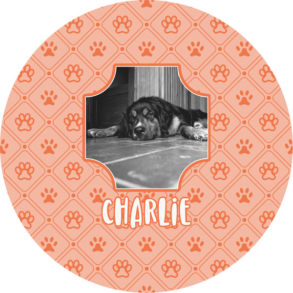 Custom Pet Photo Multipurpose Round Labels - 5"