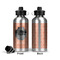 Pet Photo Aluminum Water Bottle - Front and Back