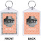 Pet Photo Bling Keychain (Front + Back)