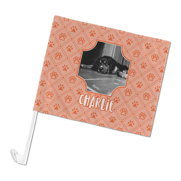 Custom Pet Photo Car Flag - Large