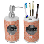 Pet Photo Ceramic Bathroom Accessories Set